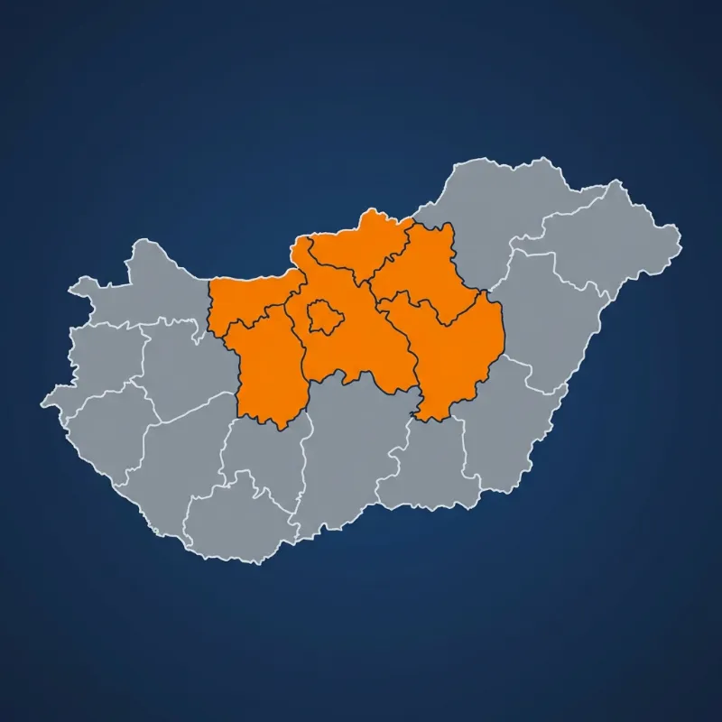 Terasz építési szolgáltatás területe – Magyarország térkép
